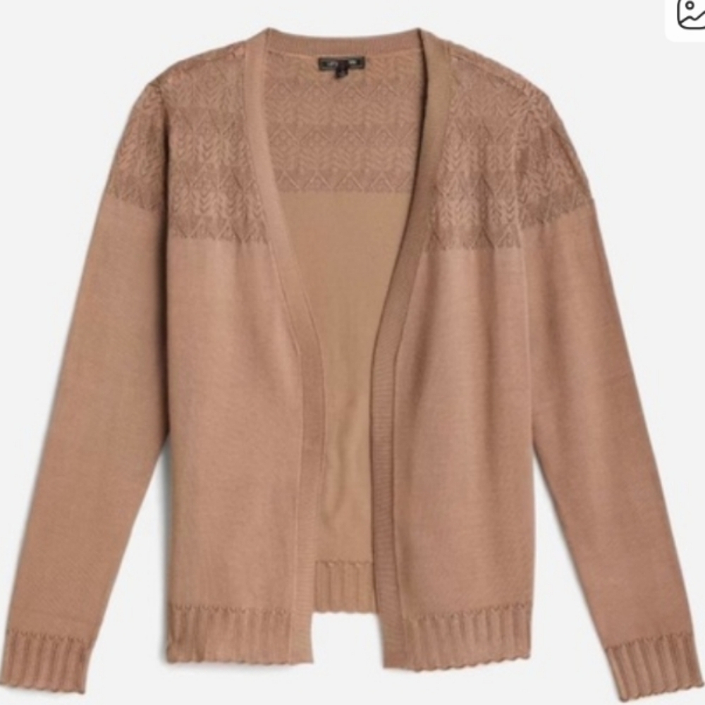 Stitch Fix Lety & Me Elegant Women's Taupe Cardigan Size L New without tags